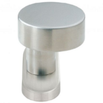 Coppia Pomolo Girevole 327 Ovale Decentrato Rosetta Ovale AISI304 Inox Satinato  Fimet Maniglie